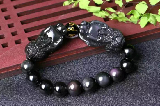 彩虹眼黑曜石功效