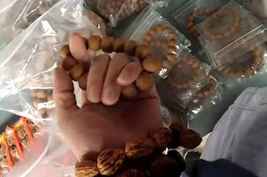 山核桃手串怎樣盤玩
