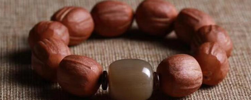 橄欖核手串怎么快速上色