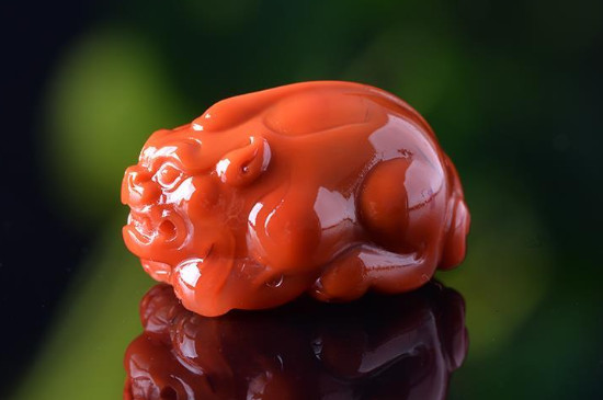 柿子紅南紅多少錢一克，30～300元一克