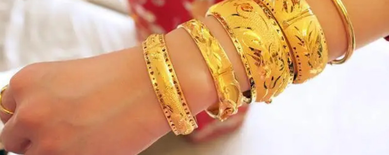 金手鐲劃痕怎么處理