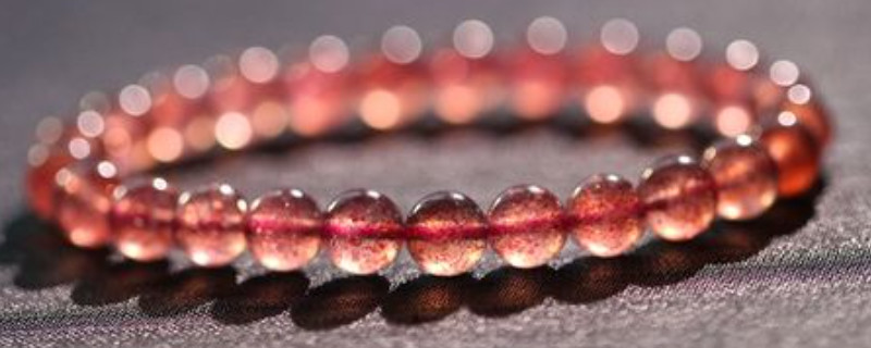 草莓晶手鏈特點