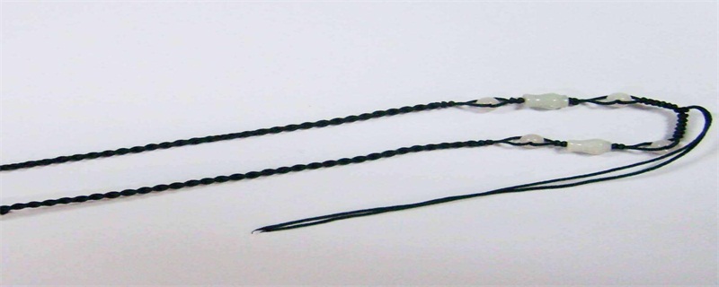 怎么編平安扣吊墜繩