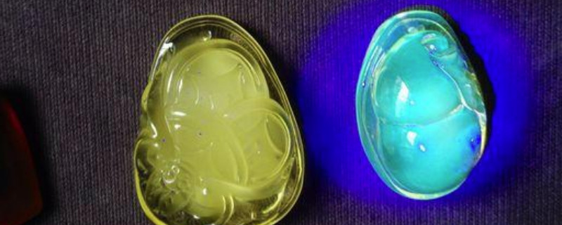 用紫光燈怎么看蜜蠟的真假