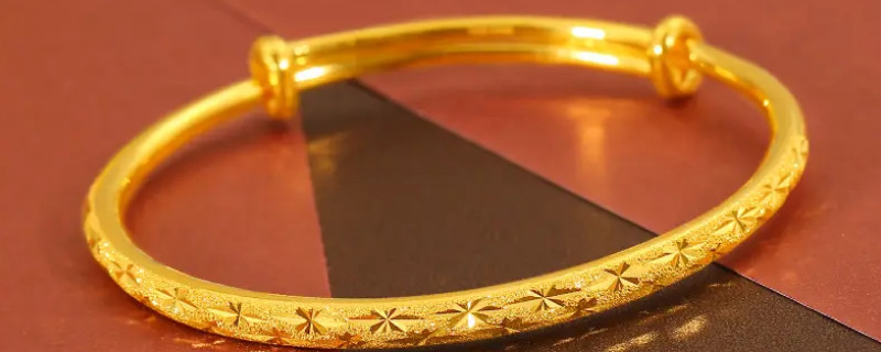 實(shí)心黃金手鐲一般多重