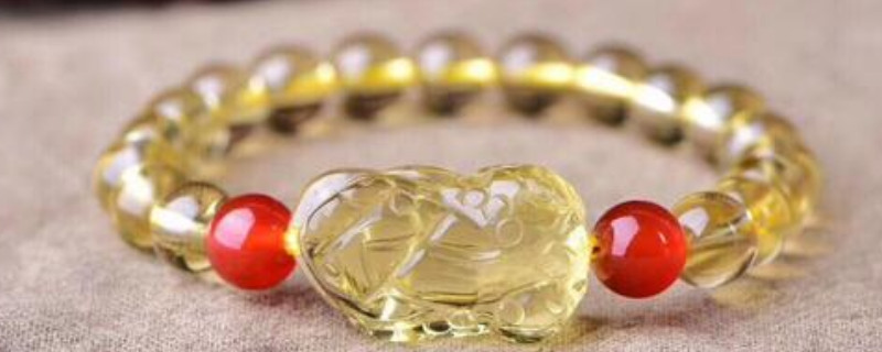 黃水晶貔貅手鏈的功效