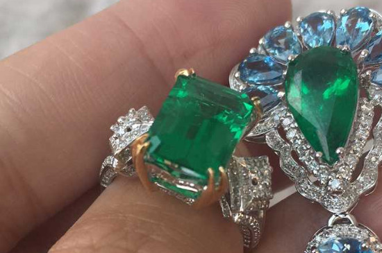 祖母綠與玻璃的鑒定方法