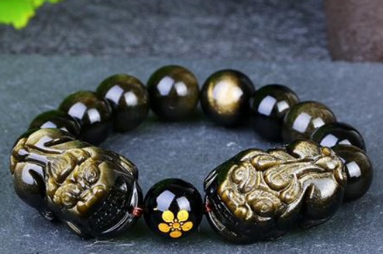 金黑曜石的功效與作用