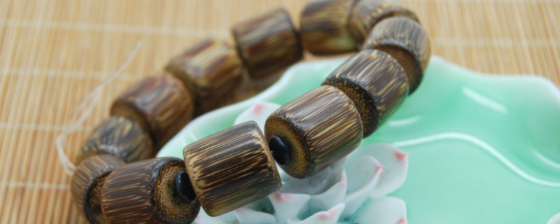 竹子手串如何盤玩