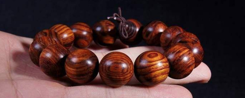 黃花梨手串怎么盤玩包漿