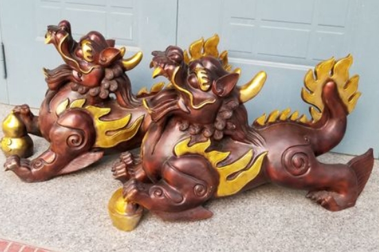 一對(duì)貔貅正確在家擺放圖片