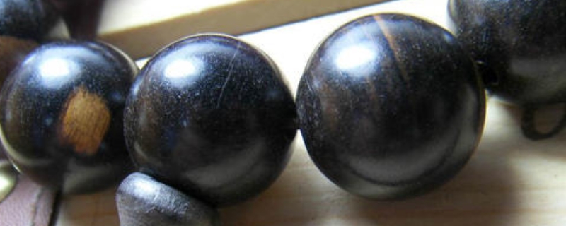 黑檀手串怎么盤的最亮