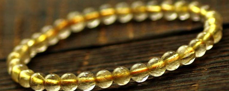 金發(fā)晶的功效與作用佩戴禁忌