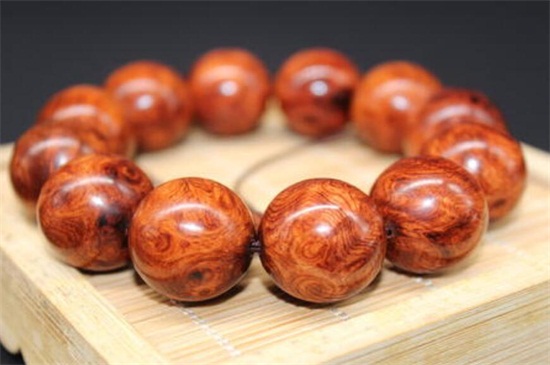 黃花梨手串紋理