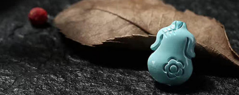 白藍綠松石怎么掛瓷