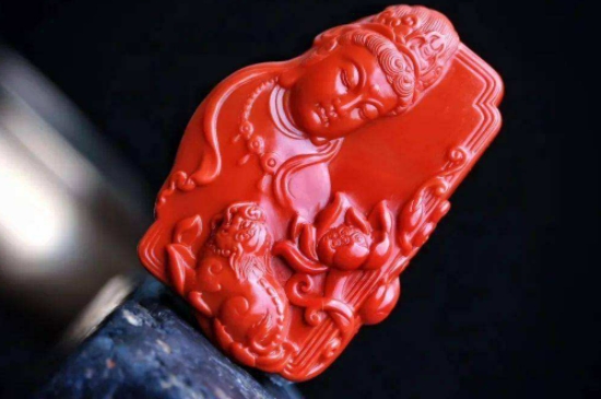 南紅中的錦紅到底啥樣