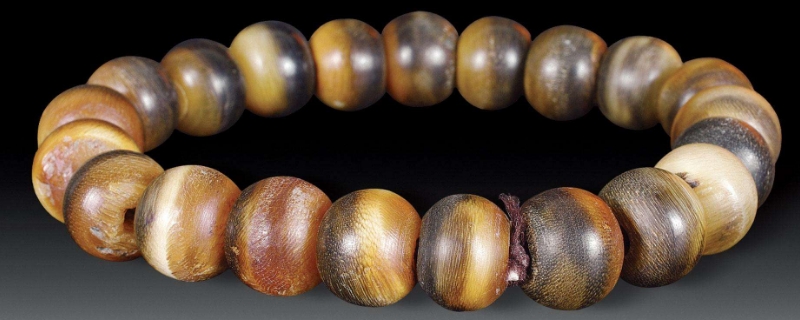 披毛犀手串怎么鑒別真假