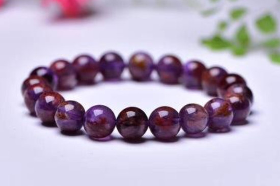 紫幽靈手串的功效與作用