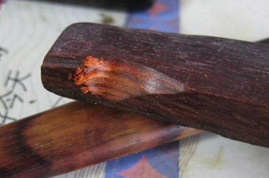 紫檀木的鑒定方法，小葉紫檀鑒別圖解