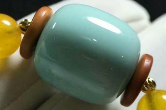 綠松石盤玩以后不亮了