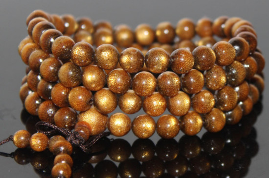 金絲海柳手串怎么盤