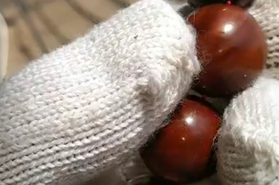 文玩崖柏手串怎么盤