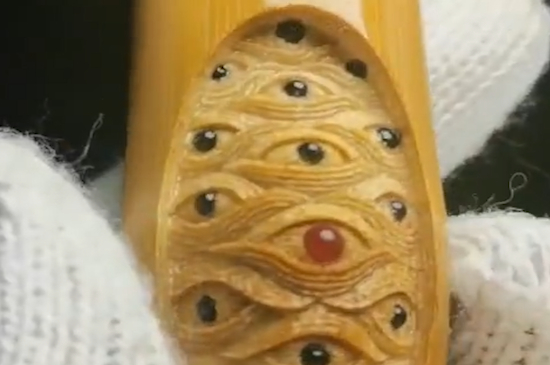 實心竹怎么盤玩