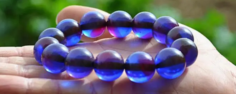 真品藍(lán)精靈手串如何鑒定真假