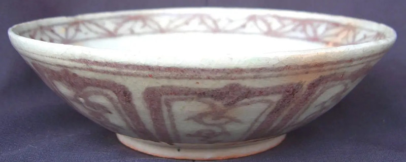 元代釉里紅老化特征