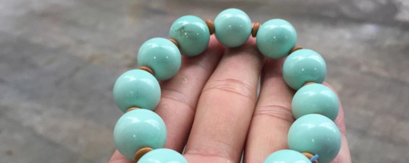 綠松石手串怎么盤玩