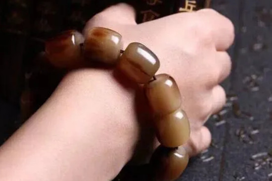 牦牛角手串怎么辨別真假