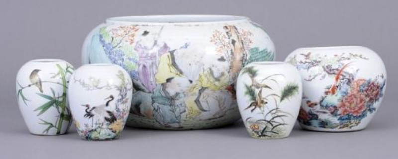 淺絳彩瓷器新老辨認(rèn)