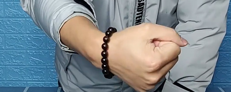 金星紫檀手串怎么盤玩